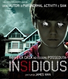Insidious - Italian Movie Cover (xs thumbnail)