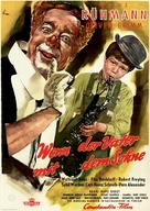 Wenn der Vater mit dem Sohne - German Movie Poster (xs thumbnail)
