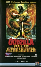 Gojira tai Kingu Gidor&acirc; - German VHS movie cover (xs thumbnail)
