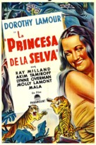 The Jungle Princess - Argentinian Movie Poster (xs thumbnail)