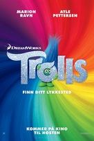 Trolls - Norwegian Movie Poster (xs thumbnail)