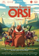 La fameuse invasion des ours en Sicile - Italian Movie Poster (xs thumbnail)