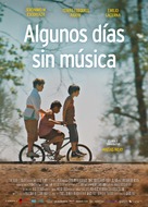 Algunos d&iacute;as sin m&uacute;sica - Argentinian Movie Poster (xs thumbnail)