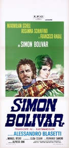 Sim&oacute;n Bol&iacute;var - Italian Movie Poster (xs thumbnail)