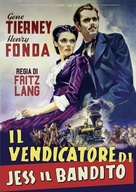 The Return of Frank James - Italian DVD movie cover (xs thumbnail)