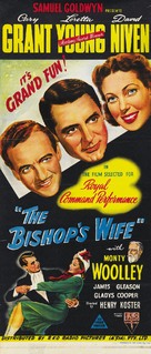 The Bishop&#039;s Wife - Australian Movie Poster (xs thumbnail)