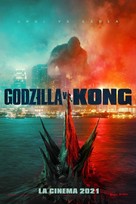 Godzilla vs. Kong - Romanian Movie Poster (xs thumbnail)