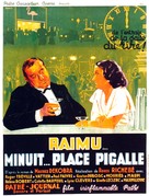 Minuit... place Pigalle - French Movie Poster (xs thumbnail)
