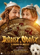 Ast&eacute;rix &amp; Ob&eacute;lix: L&#039;Empire du Milieu - Italian Movie Poster (xs thumbnail)