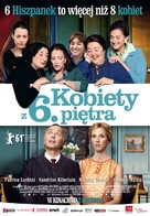 Les femmes du 6&egrave;me &eacute;tage - Polish Movie Poster (xs thumbnail)