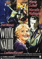 Notti bianche, Le - German Movie Poster (xs thumbnail)