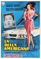 La belle Am&eacute;ricaine - Spanish Movie Poster (xs thumbnail)