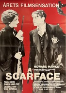 Scarface - Danish Movie Poster (xs thumbnail)