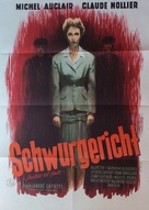 Justice est faite - German Movie Poster (xs thumbnail)