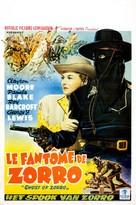Ghost of Zorro - Belgian Movie Poster (xs thumbnail)
