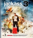 Jackass 3D - Polish Blu-Ray movie cover (xs thumbnail)