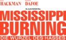 Mississippi Burning - German Logo (xs thumbnail)