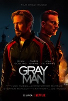 The Gray Man - Polish Movie Poster (xs thumbnail)
