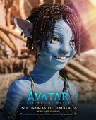 Avatar: The Way of Water - British Movie Poster (xs thumbnail)