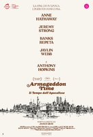 Armageddon Time - Italian Movie Poster (xs thumbnail)