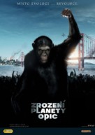 Rise of the Planet of the Apes - Czech Movie Poster (xs thumbnail)