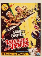 Abbott and Costello Go to Mars - Belgian Movie Poster (xs thumbnail)