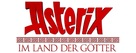Ast&eacute;rix: Le domaine des dieux - German Logo (xs thumbnail)