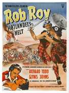 Rob Roy, the Highland Rogue - Danish Movie Poster (xs thumbnail)