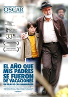 O Ano em Que Meus Pais Sa&iacute;ram de F&eacute;rias - Spanish Movie Poster (xs thumbnail)