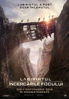 Maze Runner: The Scorch Trials - Romanian Movie Poster (xs thumbnail)