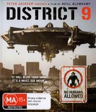 District 9 - Australian Blu-Ray movie cover (xs thumbnail)