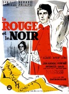 Le rouge et le noir - French Movie Poster (xs thumbnail)