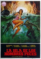 L&#039;isola degli uomini pesce - Spanish Movie Poster (xs thumbnail)