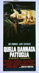 Quella dannata pattuglia - Italian Movie Poster (xs thumbnail)