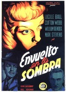 The Dark Corner - Spanish Movie Poster (xs thumbnail)