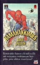 Spider-Man Strikes Back - Finnish VHS movie cover (xs thumbnail)