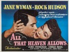 All That Heaven Allows - British Movie Poster (xs thumbnail)