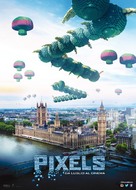 Pixels - Italian Movie Poster (xs thumbnail)