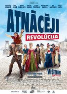 Les Visiteurs: La R&eacute;volution - Latvian Movie Poster (xs thumbnail)