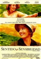 Sense and Sensibility - Spanish Movie Poster (xs thumbnail)