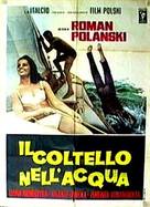 N&oacute;z w wodzie - Italian Movie Poster (xs thumbnail)