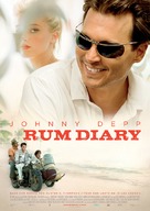 The Rum Diary - German Movie Poster (xs thumbnail)