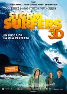 Storm Surfers 3D - Spanish Movie Poster (xs thumbnail)