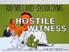 Hostile Witness - British Movie Poster (xs thumbnail)