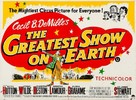 The Greatest Show on Earth - British Movie Poster (xs thumbnail)
