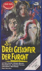 I tre volti della paura - German VHS movie cover (xs thumbnail)
