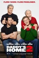 Daddy&#039;s Home 2 - Danish Movie Poster (xs thumbnail)