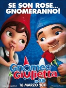 Gnomeo &amp; Juliet - Italian Movie Poster (xs thumbnail)