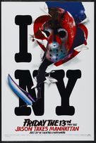 Friday the 13th Part VIII: Jason Takes Manhattan - Advance movie poster (xs thumbnail)