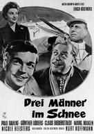 Drei M&auml;nner im Schnee - Austrian Movie Poster (xs thumbnail)